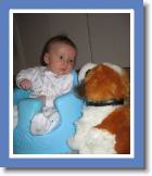 jake haning with the dog * 1572 x 1875 * (628KB)